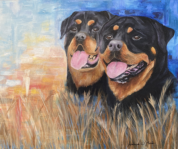 Amigos - 50 x 60 - AST - 2021